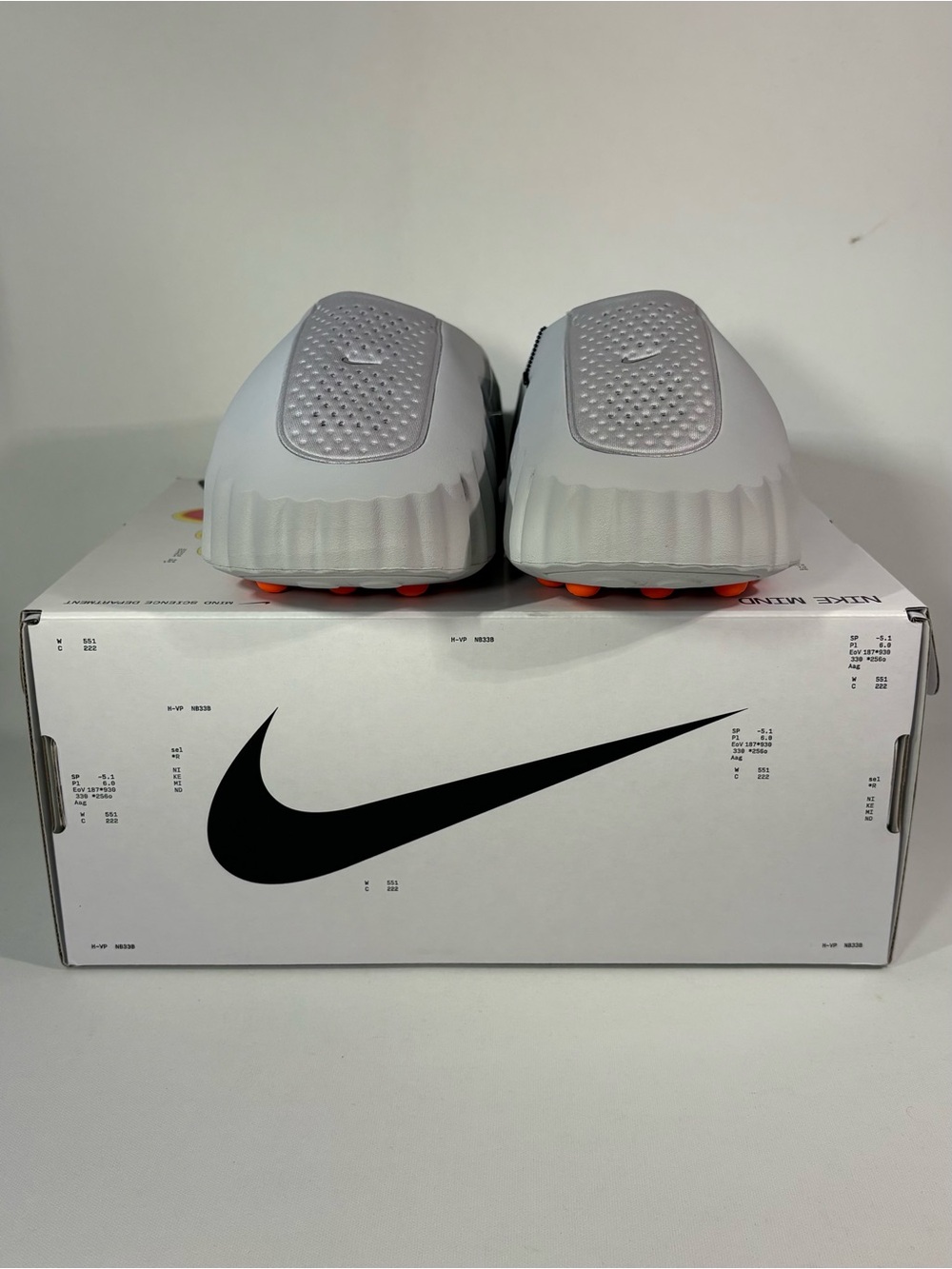 🌿 [BRAND NEW] NIKE MIND 001 SLIDE LIGHT SMOKE GREY WOMENS SHOES SIZE 8 MULES 🌿 - Picture 5 of 12